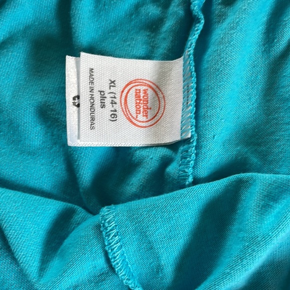 Turquoise girls shirt size XL - Picture 3 of 3